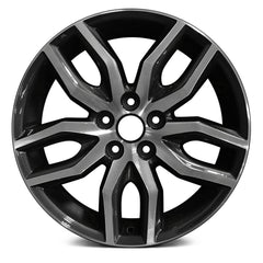 LKQ Corp - Double 5-Spoke Dark Charcoal Metallic with Machined Face 18x7.5 Alloy Factory Wheel for Scion tC 2014-2016