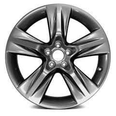 19" x 7.5" Alloy Replica Wheel with 5 x 114.3 Bolt Pattern for Toyota Highlander 2014-2017 - Cladded Platinum