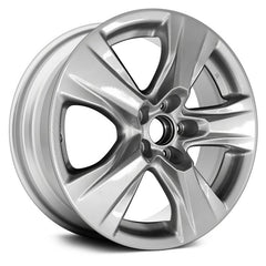 LKQ Corp - 5-Spoke Silver 17x7 Alloy Factory Wheel for Toyota RAV4 2019