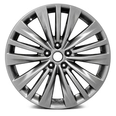 LKQ Corp - 15-Spoke Medium Silver Metallic 20x8 Alloy Factory Wheel for Toyota Highlander 2020-2021
