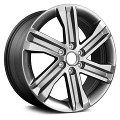 20" x 8.5" Alloy Remanufactured Wheel with 6 x 135 Bolt Pattern for Ford F-150 2021 - Machined and Dark Charcoal