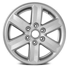 17" x 7.5" Alloy Remanufactured Wheel with 6 x 135 Bolt Pattern for Ford F-150 2021 - Sparkle Silver