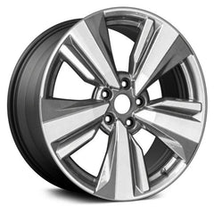 ALUMINUM WHEEL -  19 x 7.5 -  40MM OFFSET -  5 SPOKE -  5 STUD/LUG -  4.5 BP