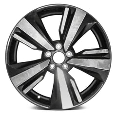 ALUMINUM WHEEL -  19 x 7.5 -  40MM OFFSET -  5 SPOKE -  5 STUD/LUG -  4.5 BP