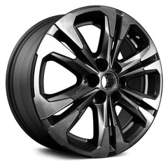 17" x 8" Alloy Remanufactured Wheel with 
6 x 120 Bolt Pattern for Chevy Colorado 2021 - Machined and Dark Charcoal