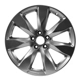 19" x 8" Alloy Remanufactured Wheel with 5 x 114.3 Bolt Pattern for Acura MDX 2014–2016 - Light Hypersilver