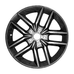 18" x 8" Alloy Replica Wheel with 5 x 127 Bolt Pattern for Jeep Grand Cherokee 2017-2018 - Polished Dark Charcoal Metallic