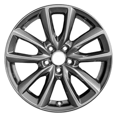 18" x 7" Alloy Replica Wheel with 5 x 114.3 Bolt Pattern for Mazda 3 2019-2023 - Charcoal Silver