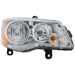 GRAND CARAVAN 11-20/TOWN AND COUNTRY 08-16 HEAD LAMP RH, Assembly, Halogen, Chrome Interior - CAPA