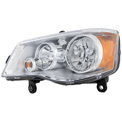 GRAND CARAVAN 11-20/TOWN AND COUNTRY 08-16 HEAD LAMP LH, Assembly, Halogen, Chrome Interior - CAPA