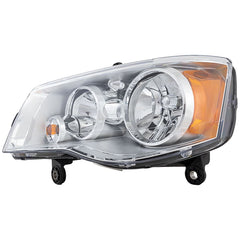 GRAND CARAVAN 11-20/TOWN AND COUNTRY 08-16 HEAD LAMP LH, Assembly, Halogen, Chrome Interior - CAPA