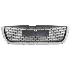 ACADIA 07-12 GRILLE, Plastic, Chrome Shell/Painted Black Insert, (Exc. Denali Model)