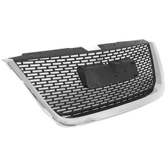 ACADIA 07-12 GRILLE, Plastic, Chrome Shell/Painted Black Insert, (Exc. Denali Model)