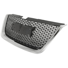 ACADIA 07-12 GRILLE, Plastic, Chrome Shell/Painted Black Insert, (Exc. Denali Model)