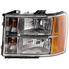 SIERRA 07-14 HEAD LAMP LH, Assembly, Halogen, New Body Style
