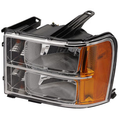SIERRA 07-14 HEAD LAMP LH, Assembly, Halogen, New Body Style