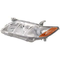 CAMRY 07-09 HEAD LAMP LH, Lens and Housing, Halogen, Base/CE/LE/XLE Models, USA Built Vehicle