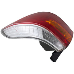 HIGHLANDER 08-10 TAIL LAMP RH, Lens and Housing, Amber/Clear/Red Lens, Base/Limited/SE Models, Japan Built Vehicle