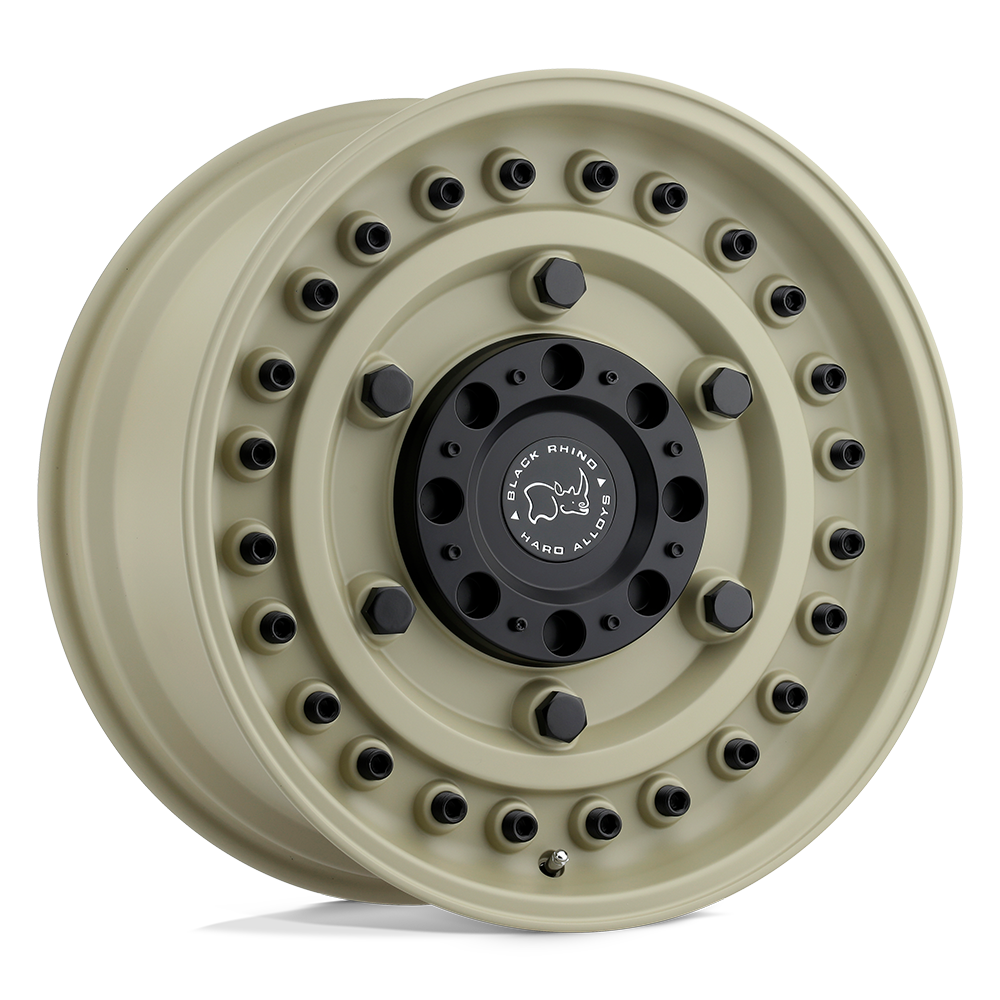 17X8 DESERT SAND 38MM Black Rhino Wheel