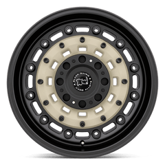 17X8 SAND ON BLACK 38MM Black Rhino Wheel