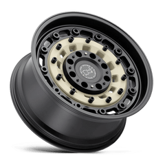 18X8 SAND ON BLACK 38MM Black Rhino Wheel