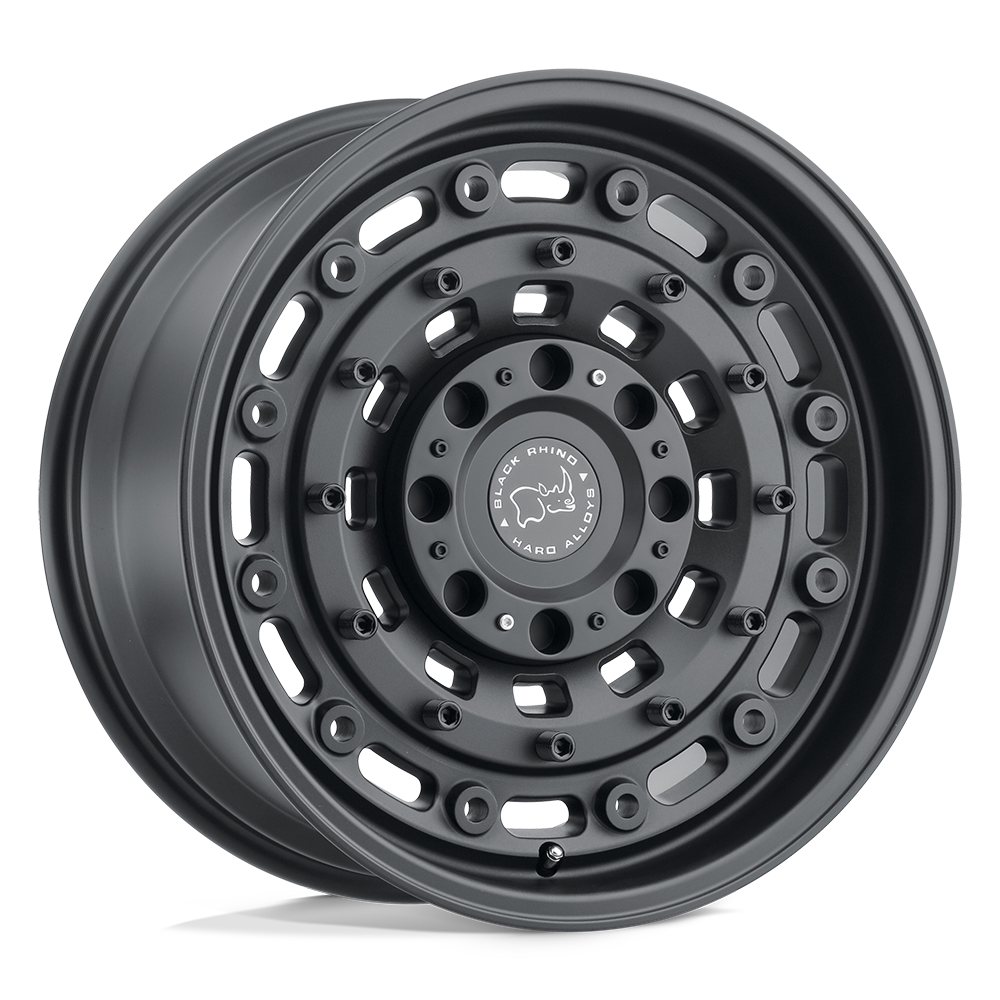 17X8 TEXTURED MATTE BLACK 38MM Black Rhino Wheel