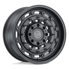 17X8 TEXTURED MATTE BLACK 38MM Black Rhino Wheel