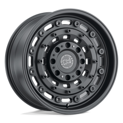 17X8 TEXTURED MATTE BLACK 38MM Black Rhino Wheel