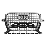 FRONT GRILLE -  WITHOUT S-LINE -  GLOSS BLACK WITH CHROME MOLDINGS -  WILL