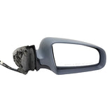 KOOL VUE MIRRORSA4 02-08 MIRROR RH, Power, Manual Folding, Heated, Paintable, No Memory