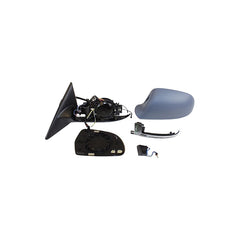 KOOL VUE MIRRORSA5 QUATTRO/S5 08-11 MIRROR LH, Power, Power Folding, Heated, Paintable, w/ Memory and Signal Light, No Auto-dimming and BSD, Coupe