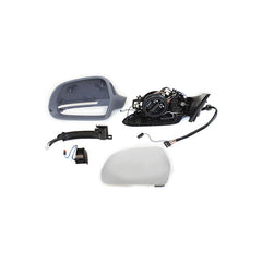 KOOL VUE MIRRORSA5 QUATTRO/S5 08-11 MIRROR LH, Power, Power Folding, Heated, Paintable, w/ Memory and Signal Light, No Auto-dimming and BSD, Coupe