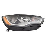 PASSENGER SIDE HALOGEN HEADLIGHT ASSEMBLY