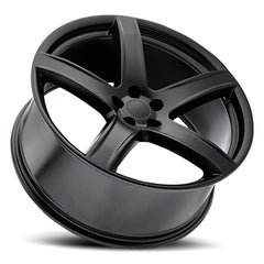 22x9.5 Aluminum Wheel with 5x115 Bolt Pattern - Satin Black
