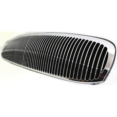 PARK AVENUE 97-04 GRILLE, Plastic, Chrome Shell/Painted Black Insert, Base Model