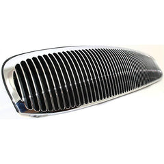 PARK AVENUE 97-04 GRILLE, Plastic, Chrome Shell/Painted Black Insert, Base Model