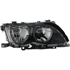 3-SERIES 02-05 HEAD LAMP RH, Assembly, Halogen, Black Interior, Sedan/Wagon
