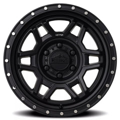 17x8.5 Aluminum Wheel with 6x139.7 Bolt Pattern - SATIN BLACK
