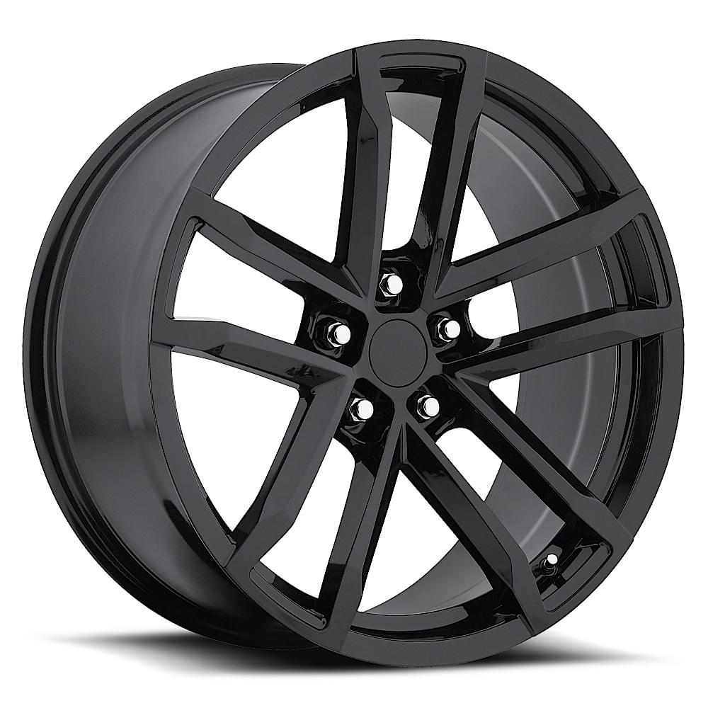 20x11 Aluminum Wheel with 5x120 Bolt Pattern - Gloss Black