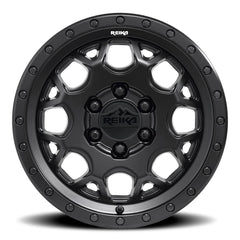 17x8.0 Aluminum Wheel with 6x130 Bolt Pattern - Satin Black