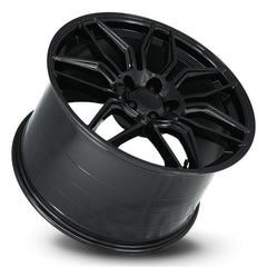 20x12 Aluminum Wheel with 5x4.75 Bolt Pattern - Gloss Black