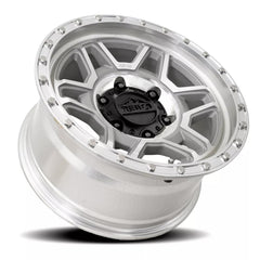 17x9 Aluminum Wheel with 6x139.7 Bolt Pattern - MACHINED CLEAR