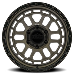 17x8.5 Aluminum Wheel with 6x135 Bolt Pattern - SATIN BRONZE/ SATIN BLACK RING