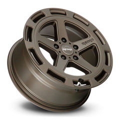 17x8 Aluminum Wheel with 5x114.3 Bolt Pattern - Bronze
