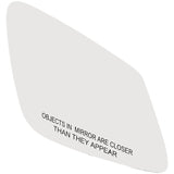 3-SERIES 12-19/I3 14-21 MIRROR GLASS RH, Heated, w/ Backing Plate, No Auto-dimming, (3-Series, Hathcback/Sedan/Wagon 12-18)/(4-Series, Convertible/Coupe/Hatchback)