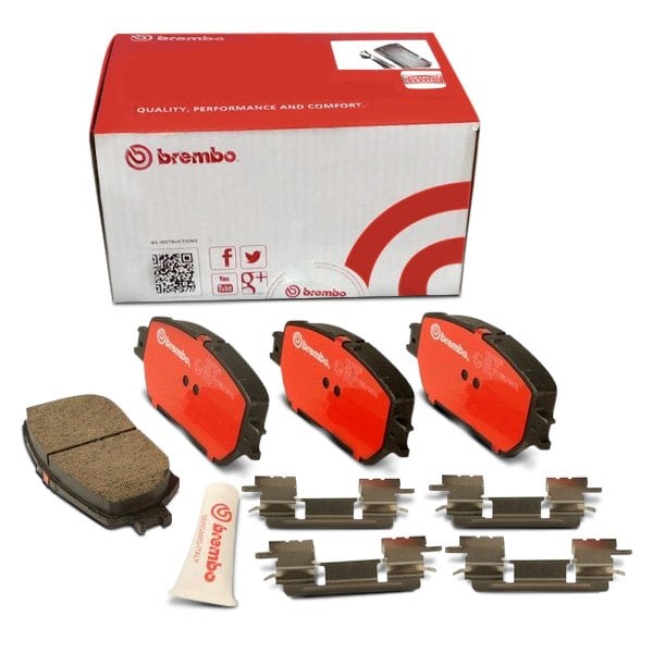 Brembo® P86029N - Premium Ceramic Rear Disc Brake Pads