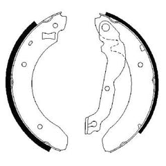 Bosch® BS784 - Blue™ Rear Parking Brake Shoes