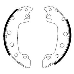 Bosch® BS791 - Blue™ Parking Brake Shoes