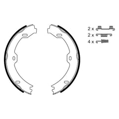 Bosch® BS886 - Blue™ Parking Brake Shoes
