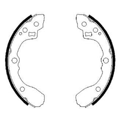 Bosch® BS906 - Blue™ Parking Brake Shoes